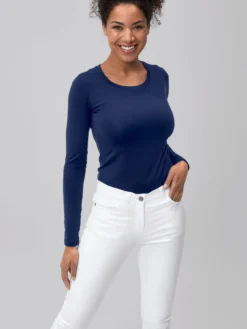 7days Cover-Flex-Jeans MESSINA, blickdicht - e Leibhöhe-Damen Jeans & Stretchhosen