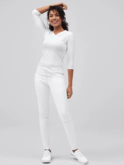 7days Daen ¾-Ar-hirt PAU 3er-Pack-Damen Multipacks|Langarmshirts