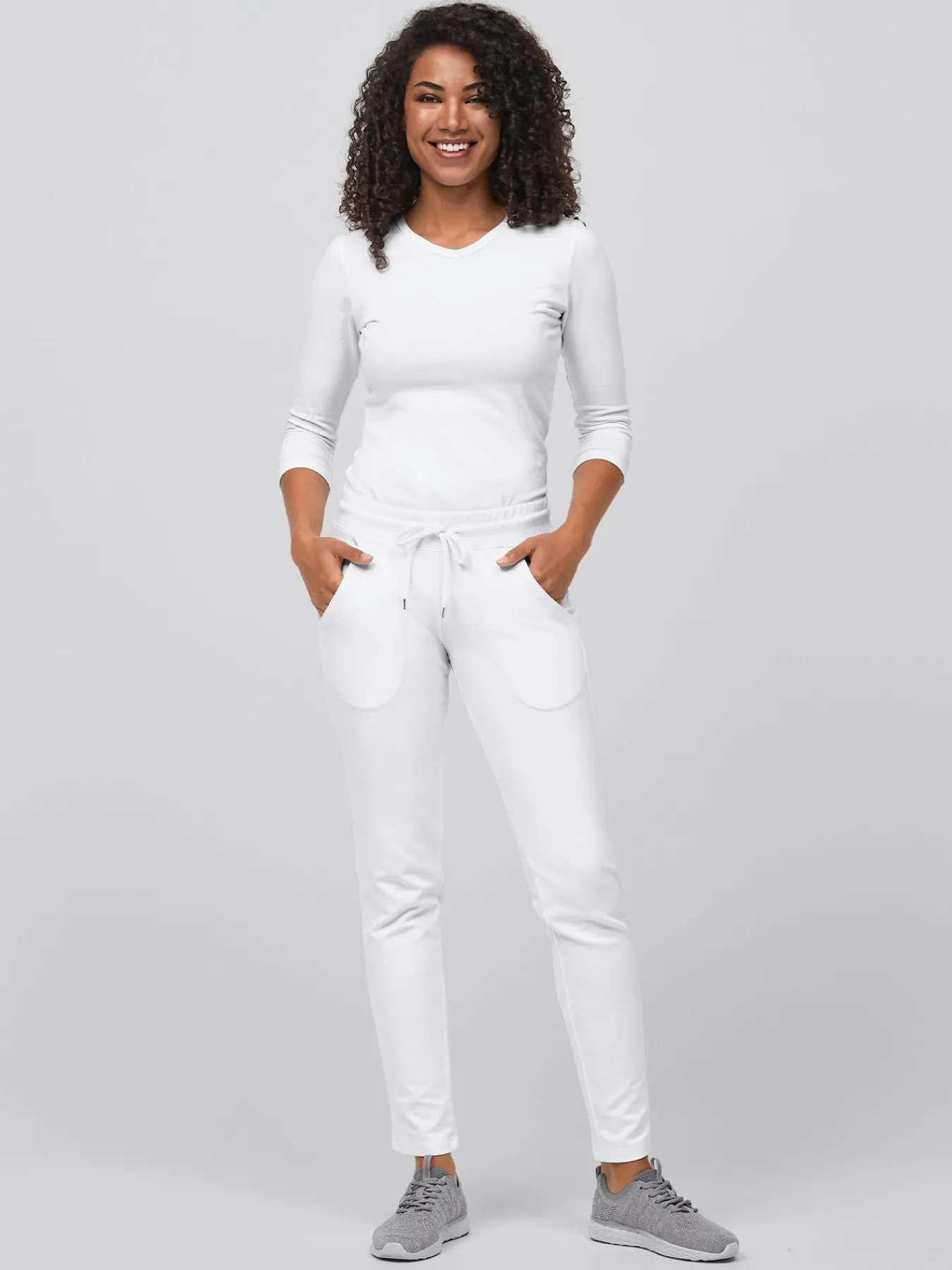7days Daen ¾-Ar-hirt PAU 3er-Pack-Damen Multipacks|Langarmshirts