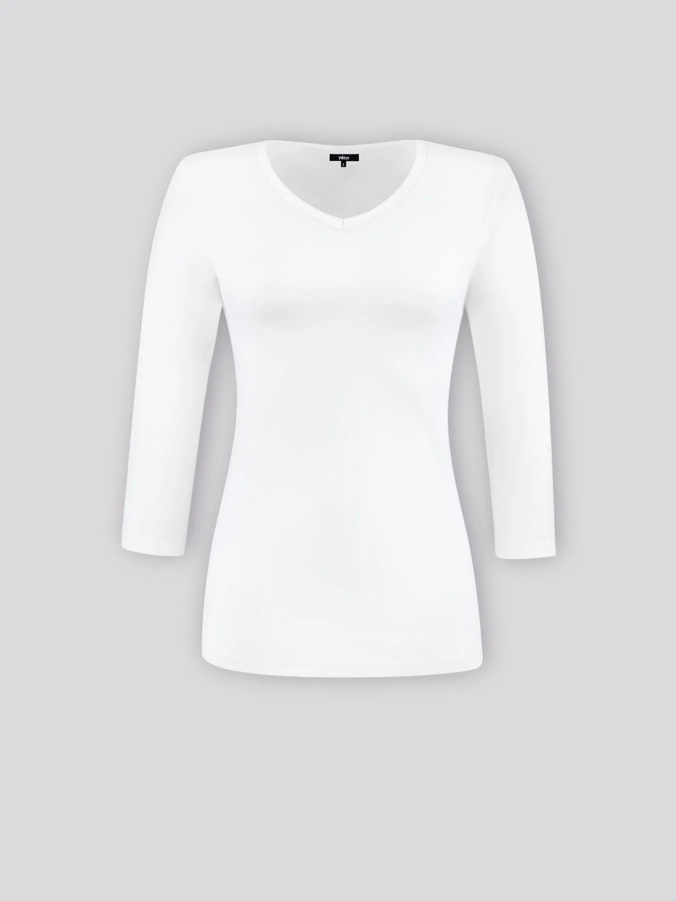 7days Daen ¾-Ar-hirt PAU 3er-Pack-Damen Multipacks|Langarmshirts