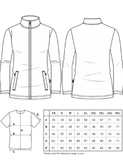 7days Daen-Feecejacke AUI - 60°-Damen Fleecejacken