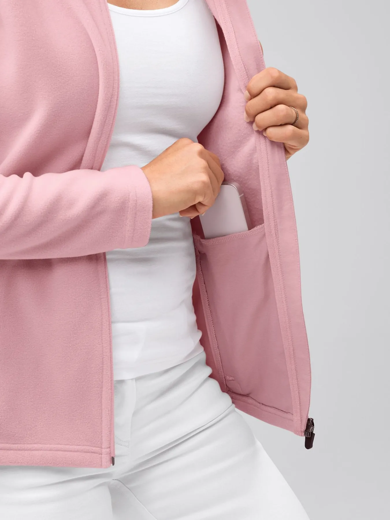 7days Daen-Feecejacke AUI - 60°-Damen Fleecejacken|Shirts & Jacken