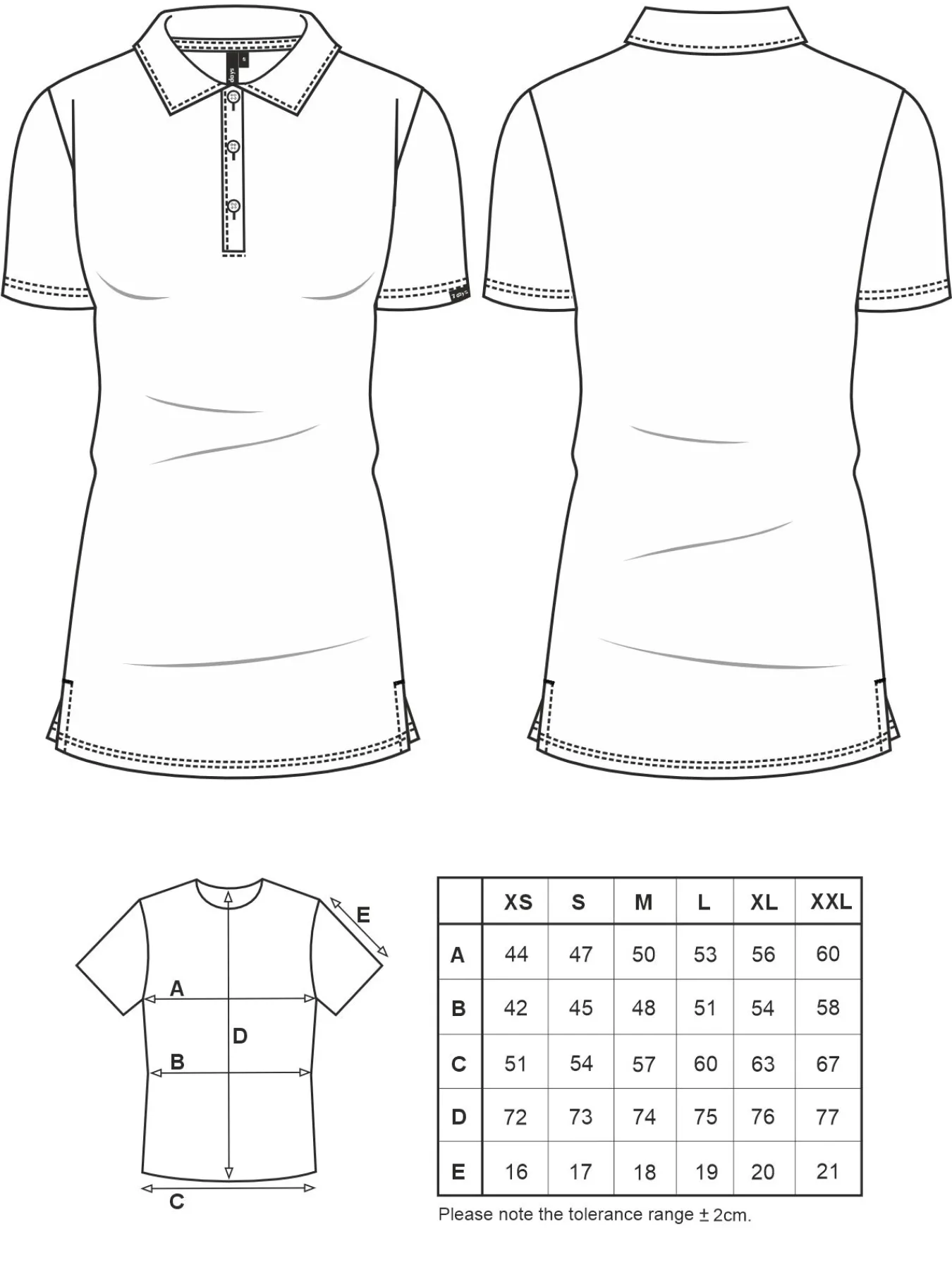 7days Daen-ongpoohirt COAR-Damen Poloshirts
