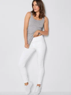 7days Daen oft-Fex-Hoe AEIA-Damen Schlupfhosen|Jeans & Stretchhosen