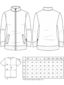 7days Daen-weatjacke CANNE - 60°-Damen Sweatjacken