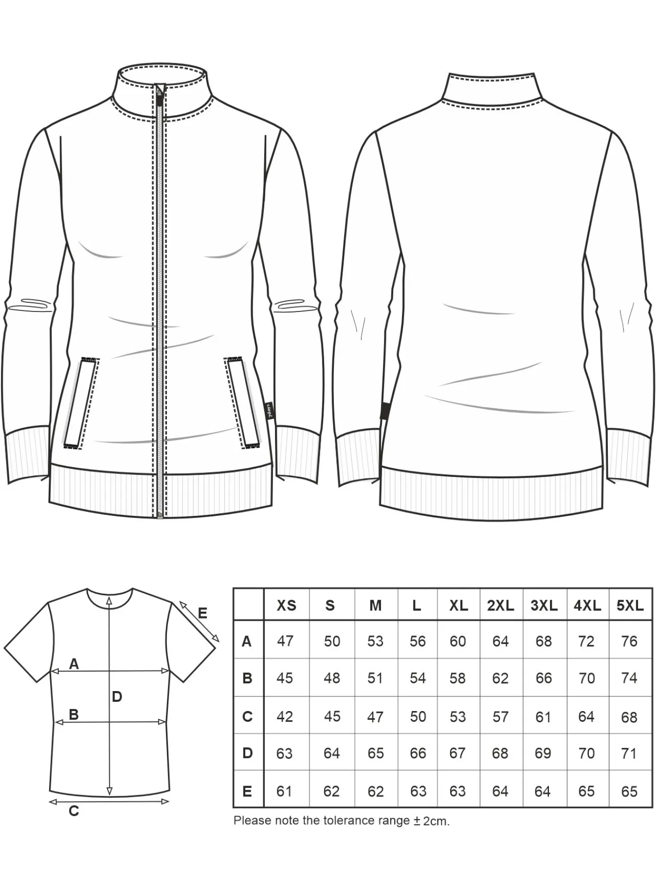 7days Daen-weatjacke CANNE - 60°-Damen Sweatjacken|Shirts & Jacken
