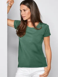 7days Daen T-hirt CORIA it ängerer Rückenpartie-Damen T-Shirts