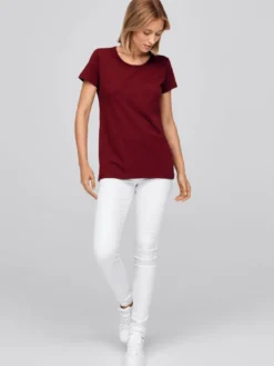 7days Daen T-hirt CORIA it ängerer Rückenpartie-Damen T-Shirts