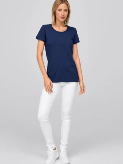 7days Daen T-hirt CORIA it ängerer Rückenpartie-Damen T-Shirts