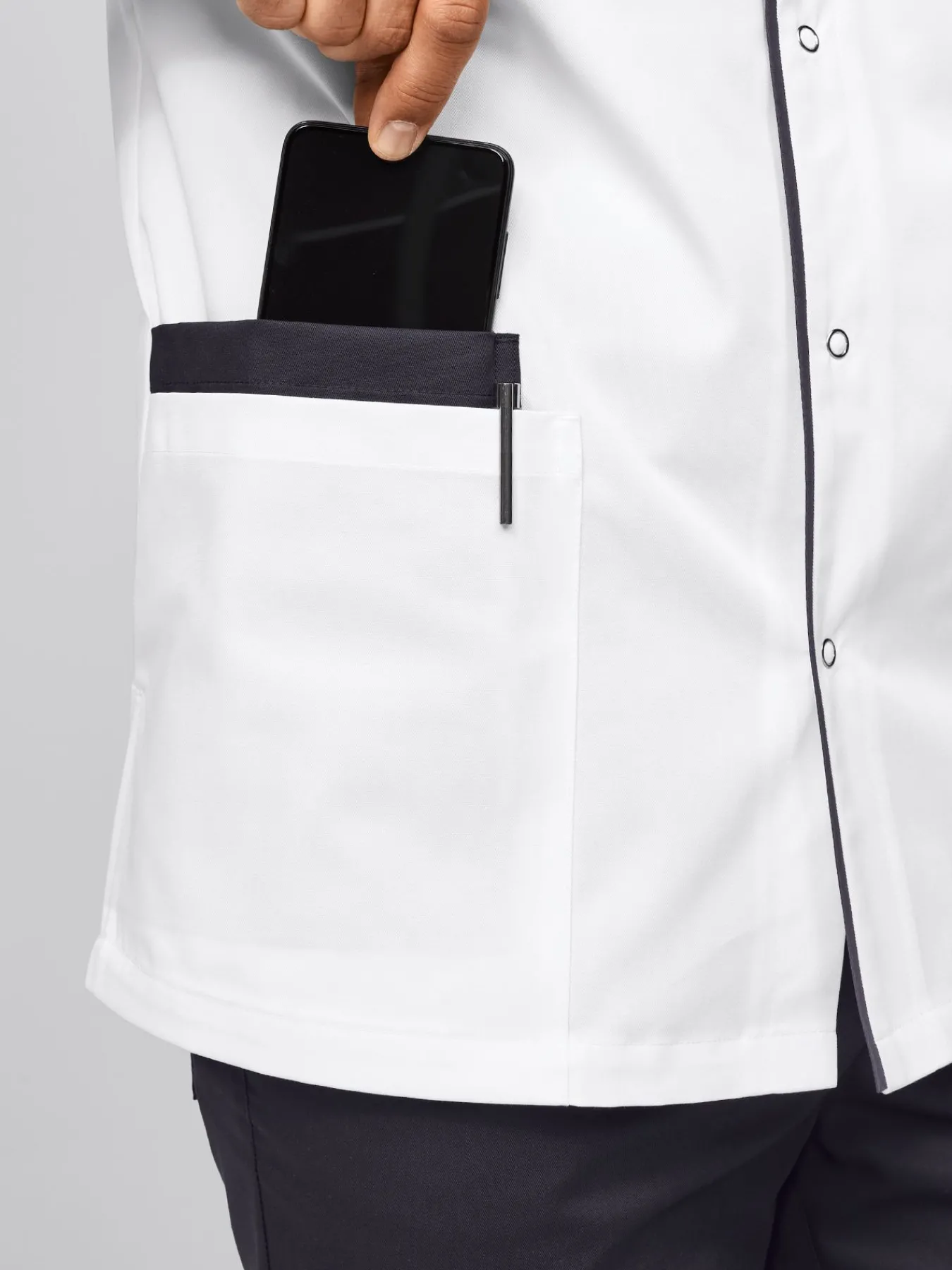 7days Herren Kaack AUZON-Herren Kasacks Mit Verschluss