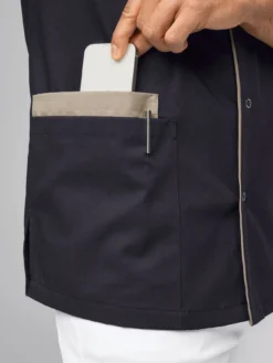 7days Herren Kaack AUZON-Herren Kasacks Mit Verschluss