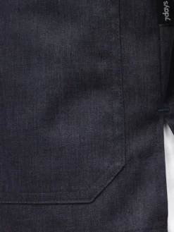 7days Kasack ARNES mit Druckknopfleiste-Herren Kasacks Mit Verschluss