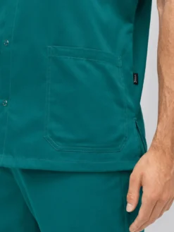 7days Kasack ARNES mit Druckknopfleiste-Herren Kasacks Mit Verschluss
