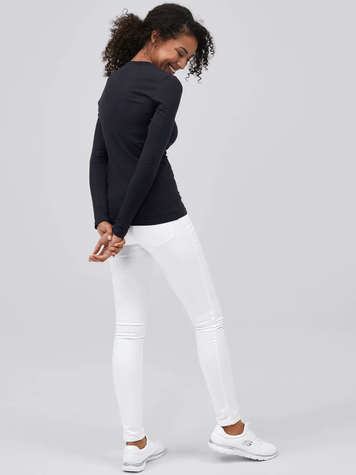 7days angarhirt GENT 3er-Pack-Damen Langarmshirts