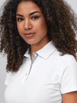 7days Poloshirt aus Single Jersey-Damen Poloshirts|Shirts & Jacken
