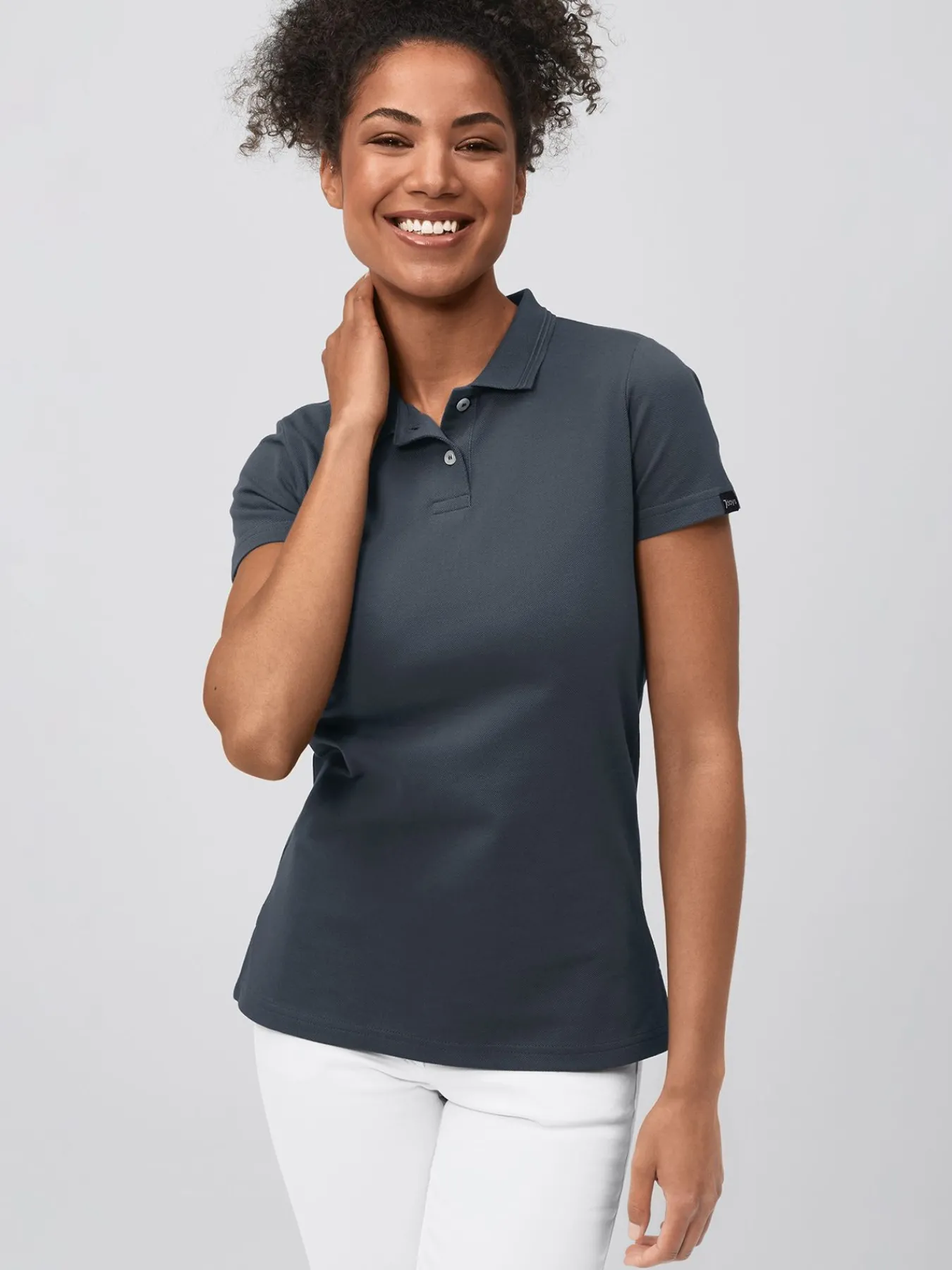 7days Poohirt ENDE, Piqué-Damen Poloshirts