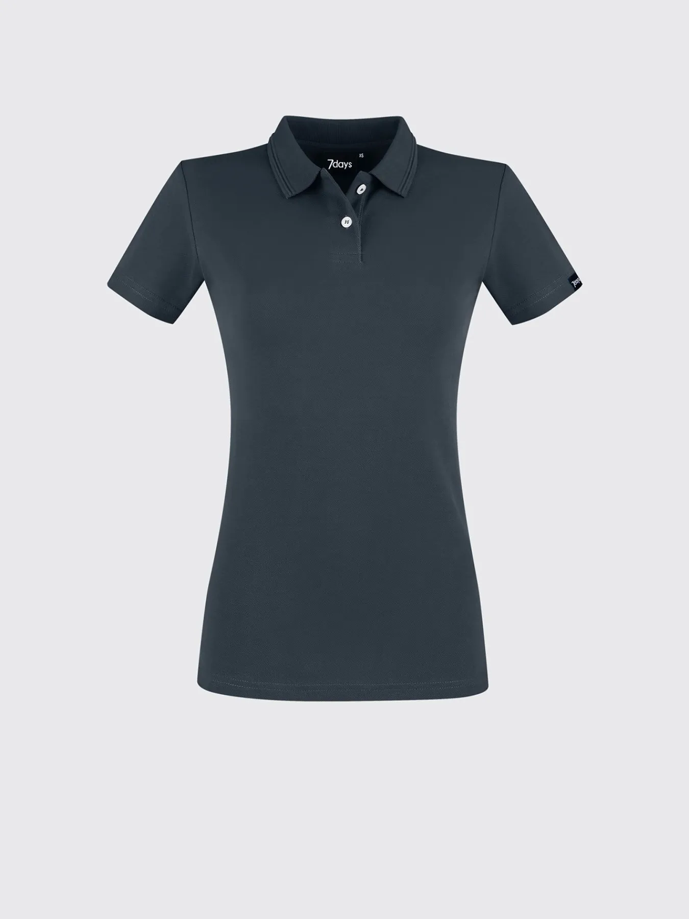 7days Poohirt ENDE, Piqué-Damen Poloshirts
