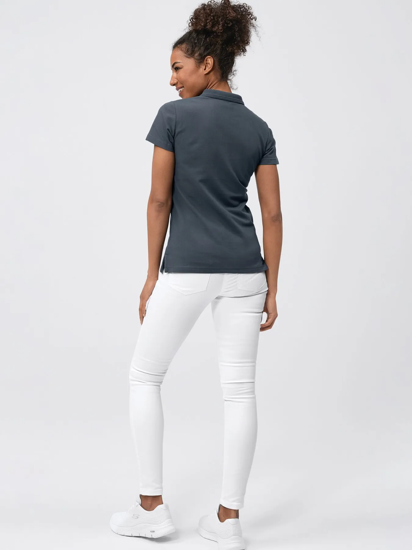 7days Poohirt ENDE, Piqué-Damen Poloshirts