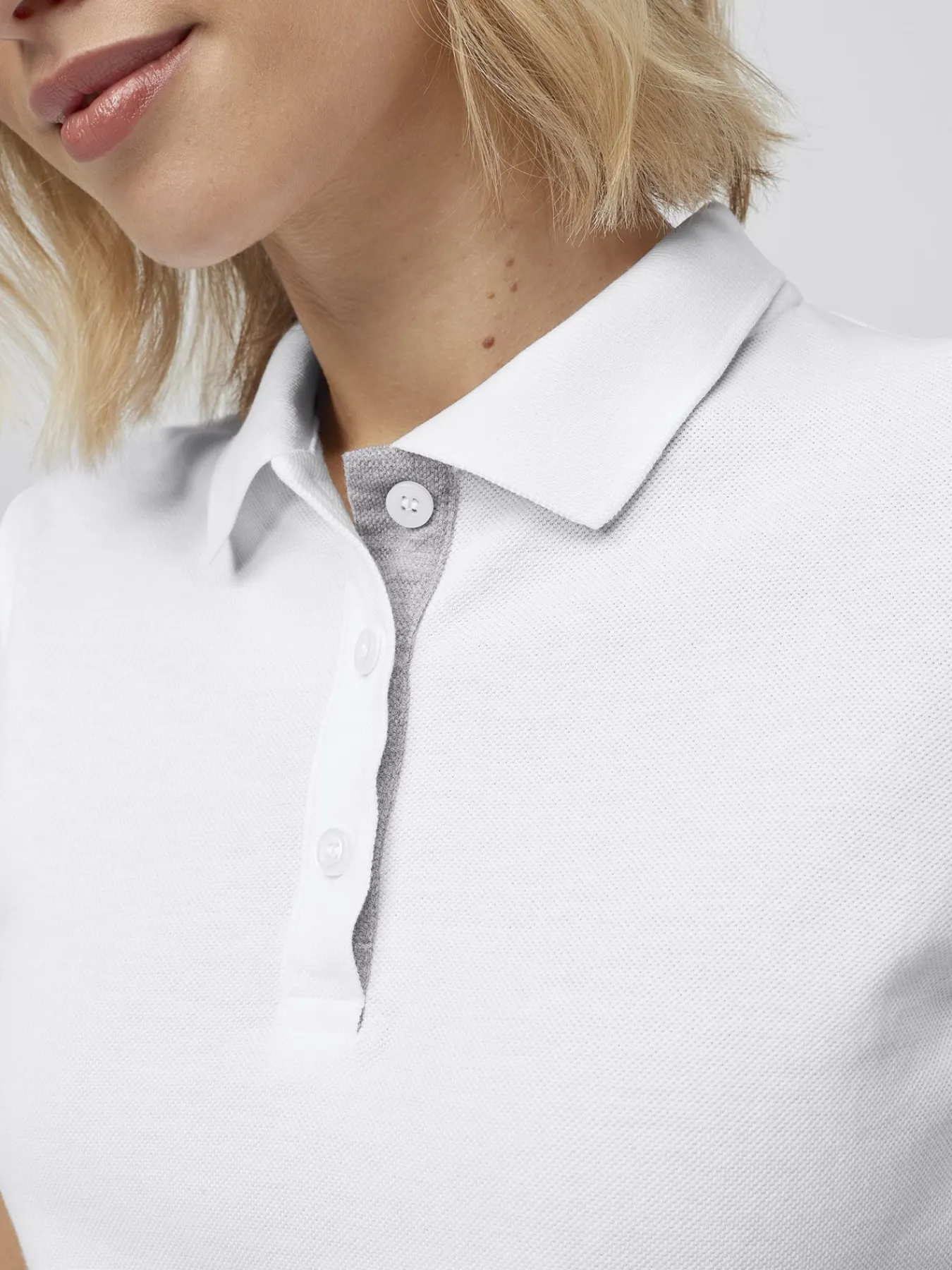 7days Poohirt ARNIA, Piqué - Knopfeite it Kontrat-Damen Shirts & Jacken