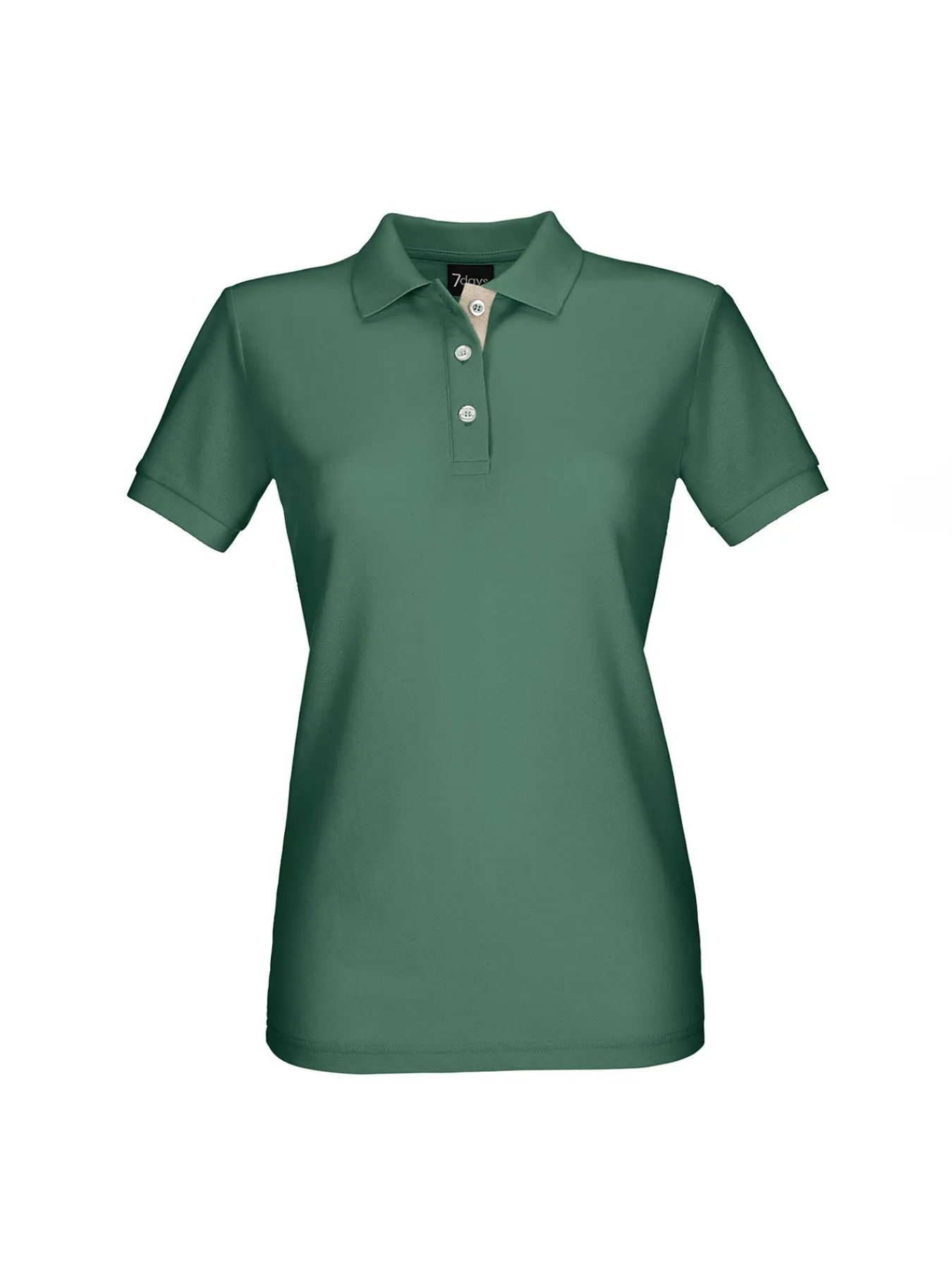 7days Poohirt ARNIA, Piqué - Knopfeite it Kontrat-Damen Shirts & Jacken