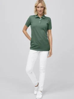 7days Poohirt ARNIA, Piqué - Knopfeite it Kontrat-Damen Shirts & Jacken