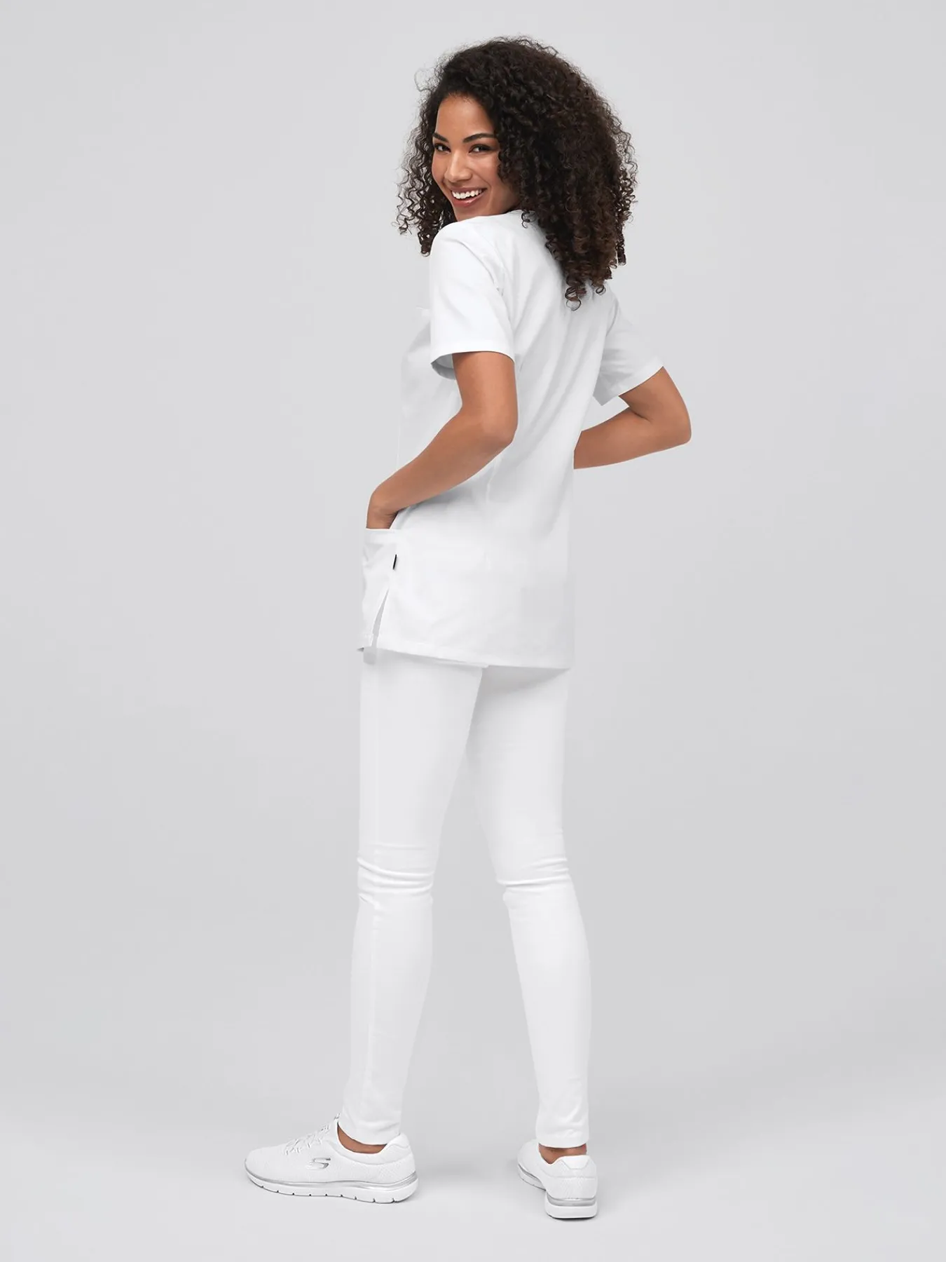 7days chlupfkaack mit farbiger Papel-Damen Kasacks