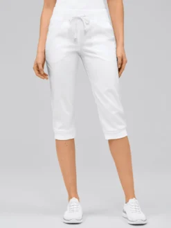 7days ¾-Stretchhose aus Lyocell (TENCEL™)-Damen Kurze Hosen & Röcke