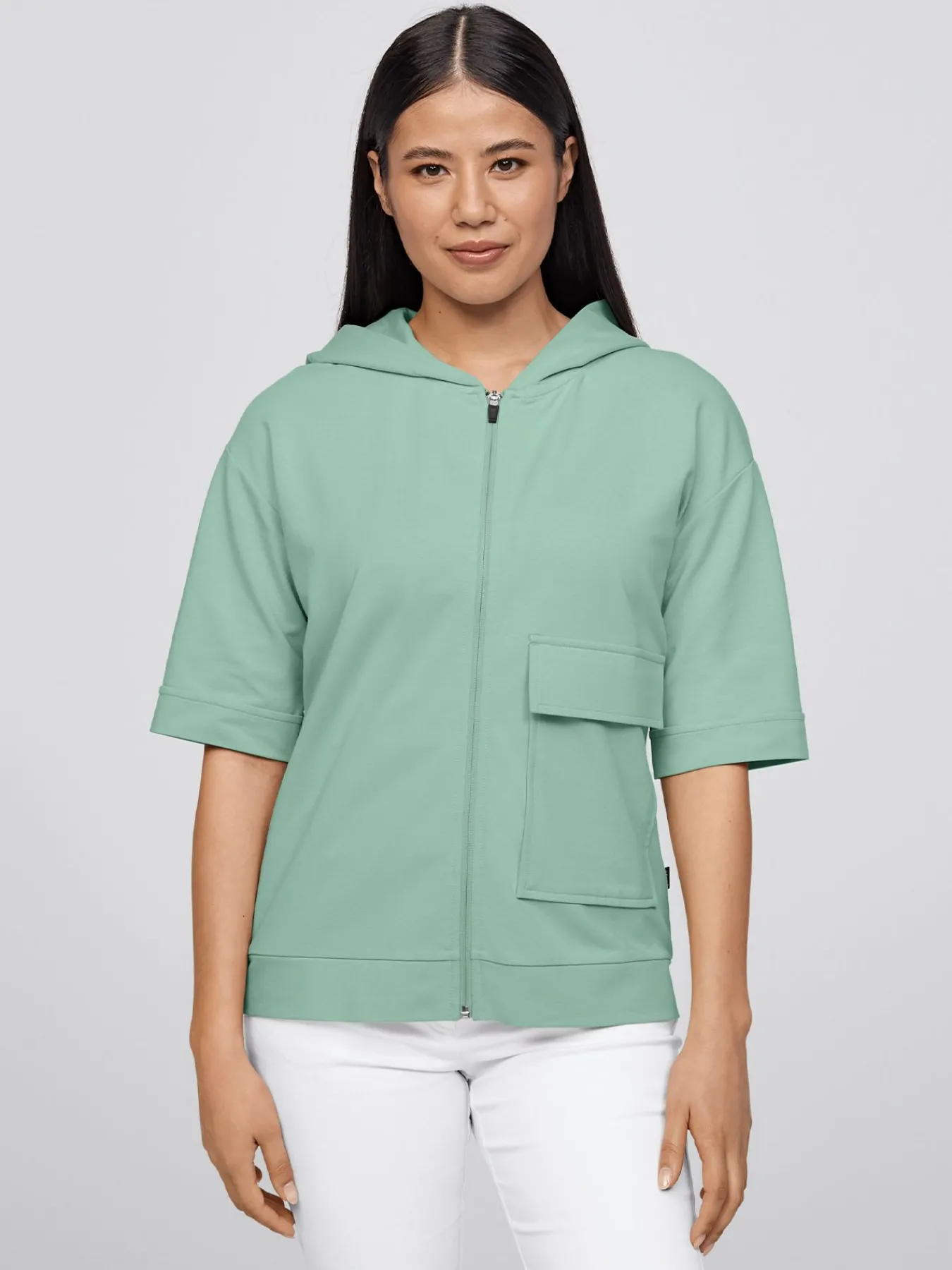 7days weatjacke BRUE-Damen Sweatjacken