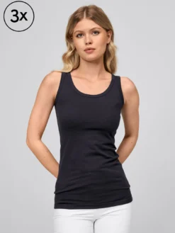 7days Top DEF 3er-Pack-Damen Tops