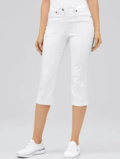 7days Ultra-Flex-3/4-Jeans, blickdicht-Damen Kurze Hosen & Röcke
