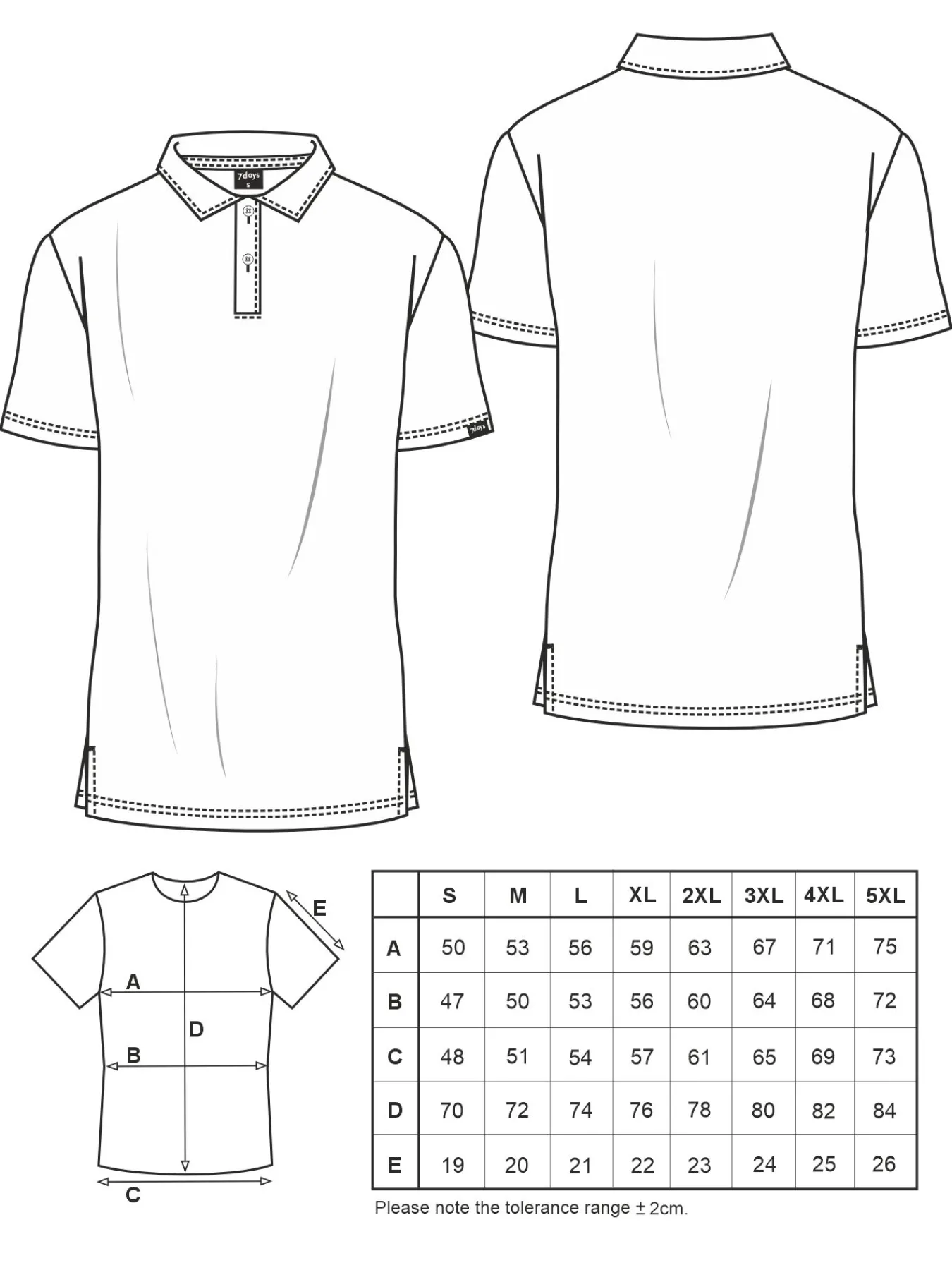 7days Uniex Poohirt ADRID, inge Jerey-Damen Poloshirts|Poloshirts